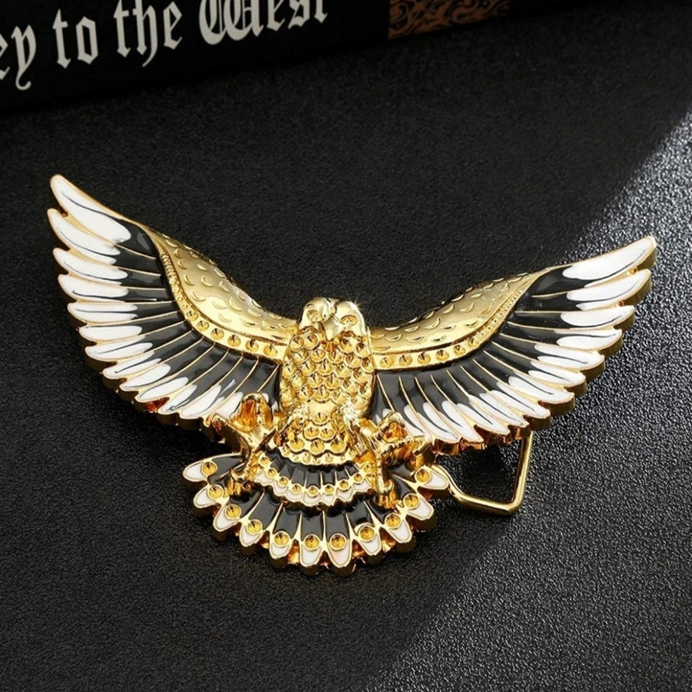 New majestic Flying eagle bird  belt buckle